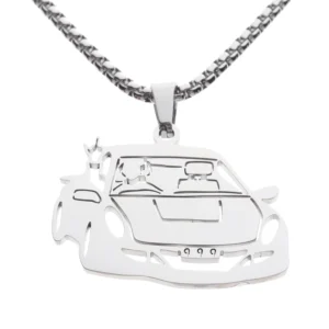 Juice WRLD Goodbye Good Riddance Hip Hop Rapper Pendant Chain Necklace