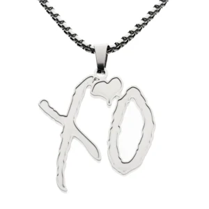 The Weeknd XO Drake Hip Hop Rapper Pendant Chain Necklace