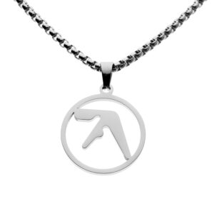 Aphex Twin Necklace Pendant With 60 CM Chain